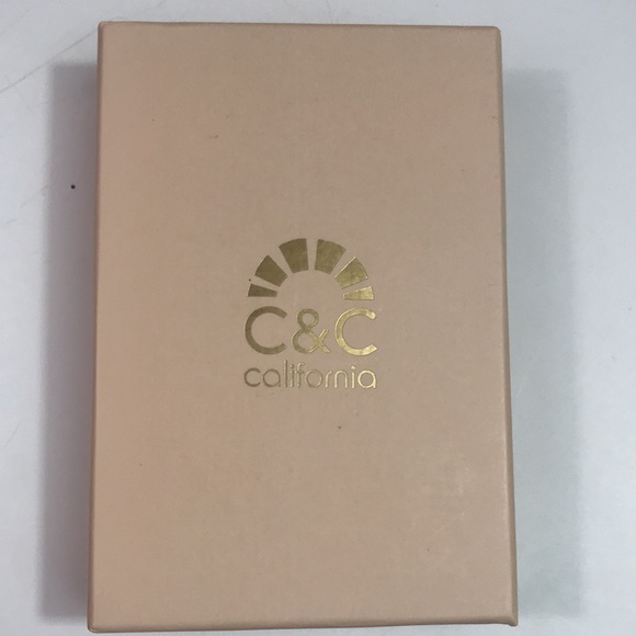 C & C California glass beaded earrings, NIB - Picture 5 of 5